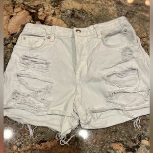 We The Free women’s Sz 26 White Jean Shorts